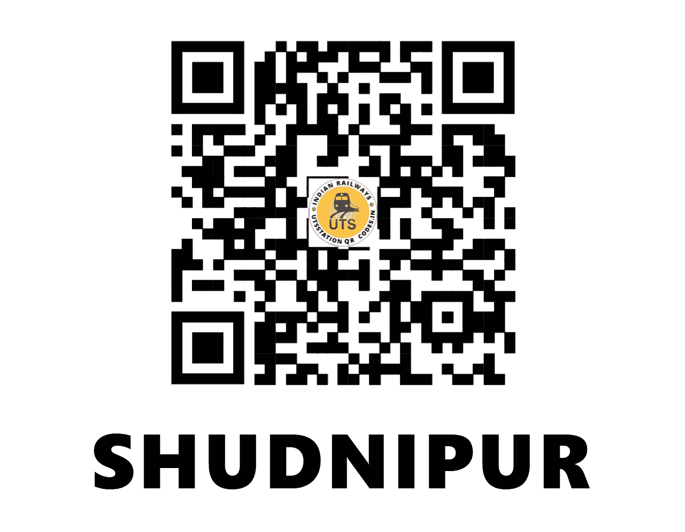 UTS QR Code for SHUDNIPUR - SPPR (NR - UTTAR PRADESH)